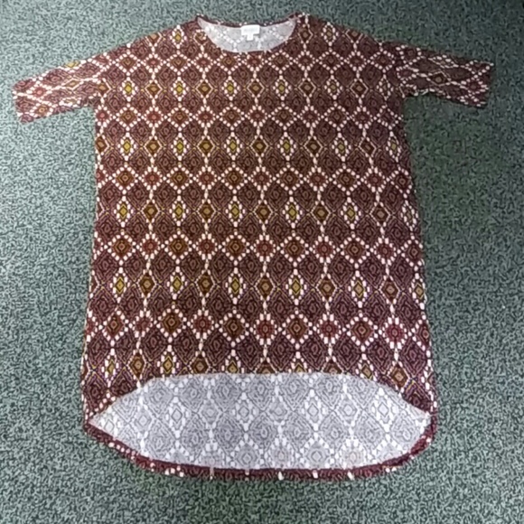 XS LulaRoe Multicolor Irma Top - Picture 4 of 4